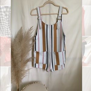 Stripe romper